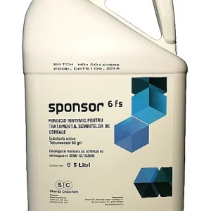 Fungicid Sponsor 6 FS 5 L tratament semințe grâu și orz